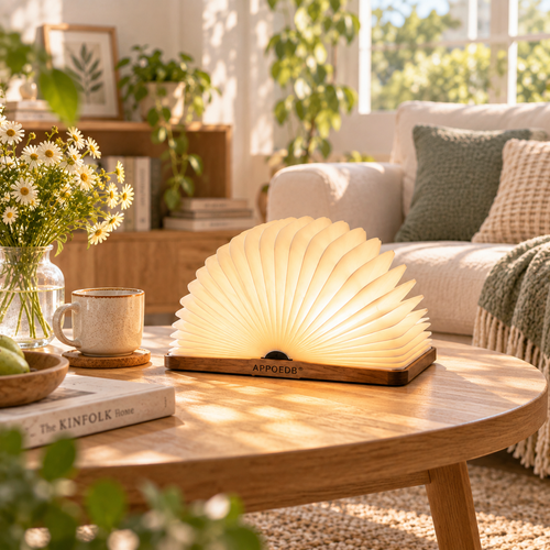 APPOEDB® Flip Book Lamp
